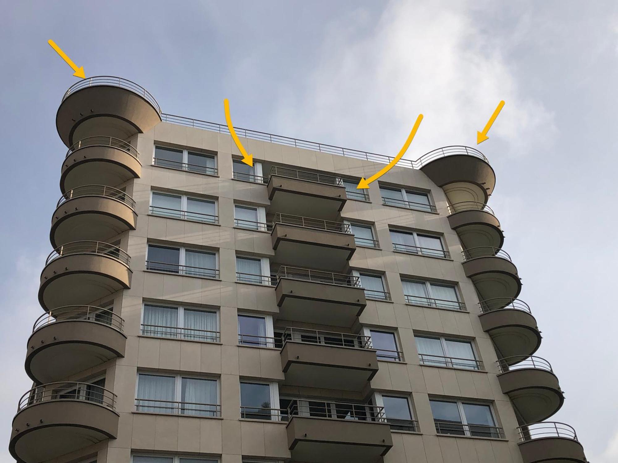 Ferienwohnung Duplex Penthouse Super Zeezicht De Panne Exterior foto