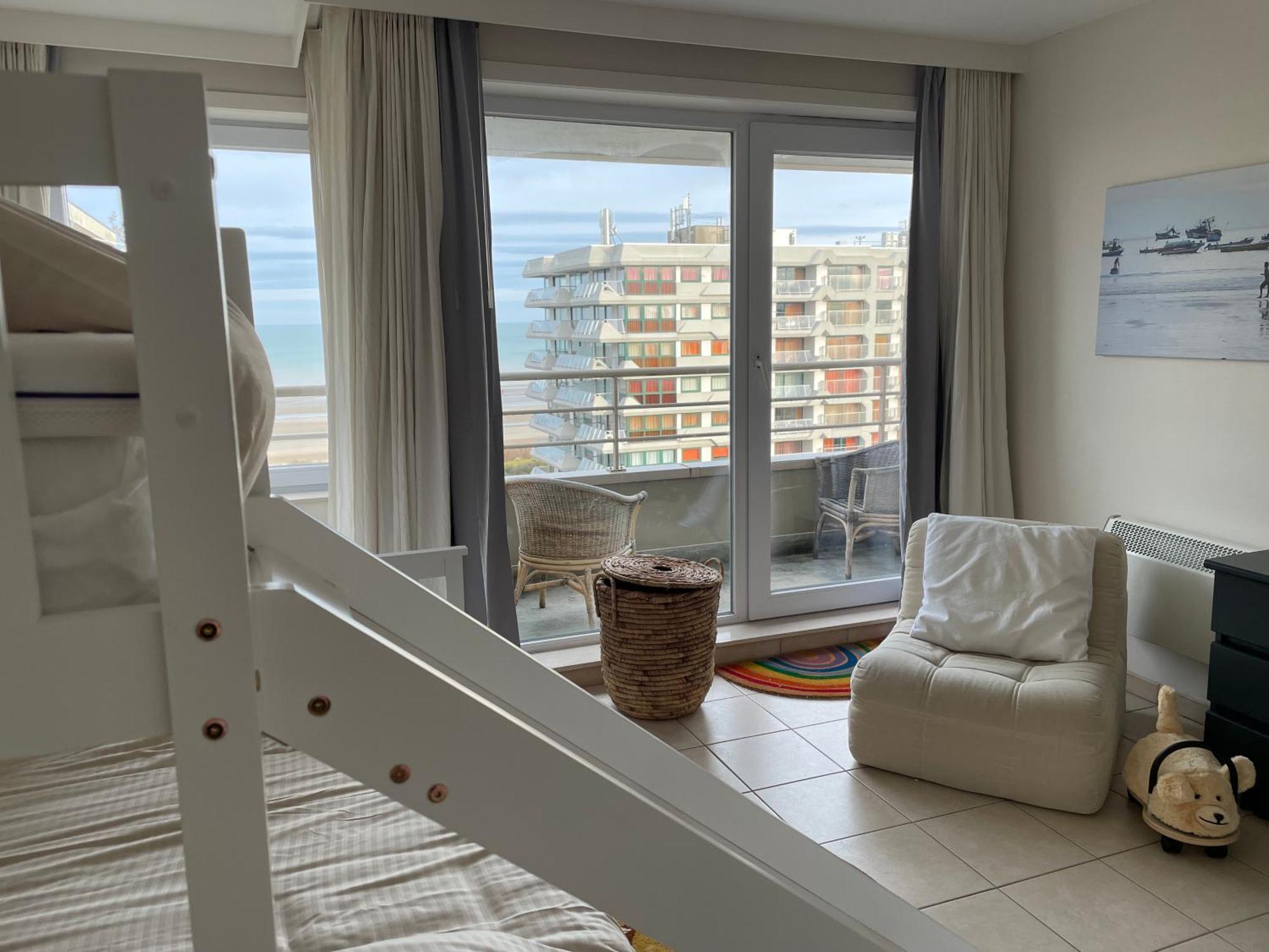 Ferienwohnung Duplex Penthouse Super Zeezicht De Panne Exterior foto