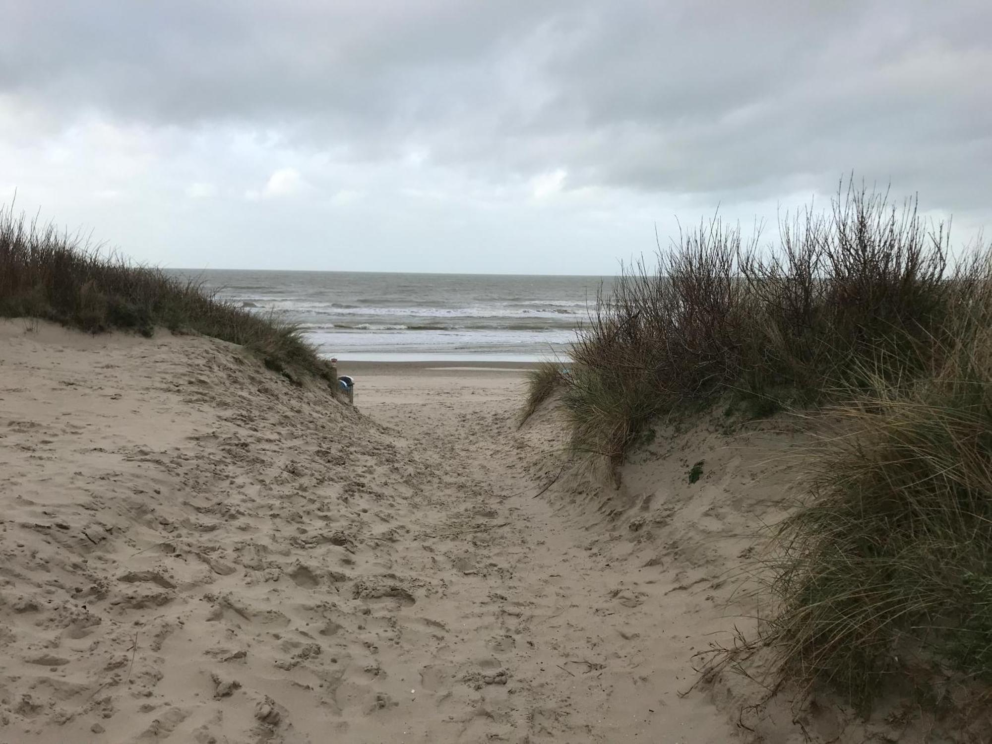 Ferienwohnung Duplex Penthouse Super Zeezicht De Panne Exterior foto