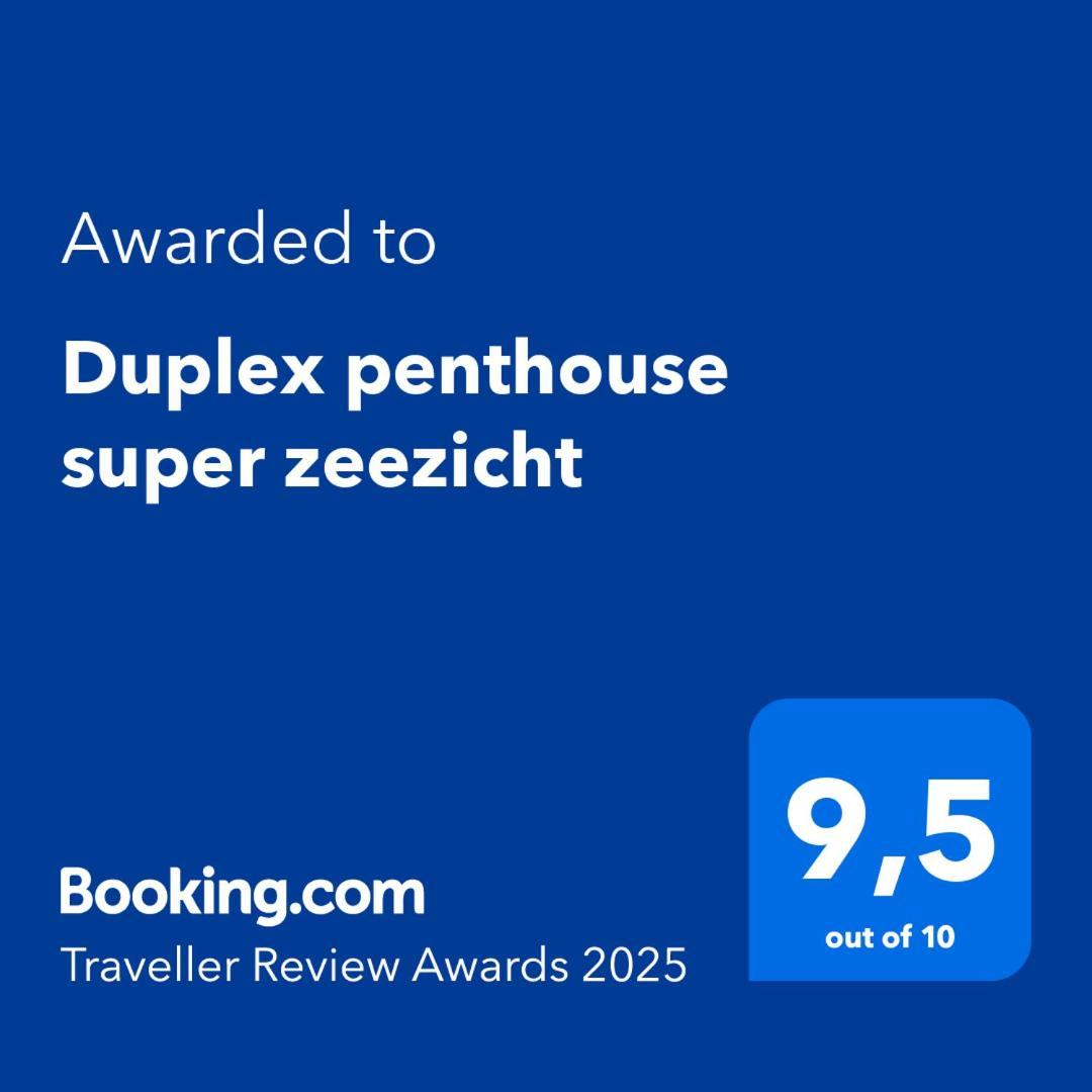 Ferienwohnung Duplex Penthouse Super Zeezicht De Panne Exterior foto